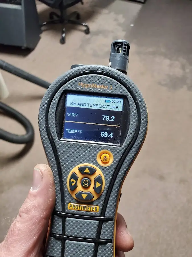 Moisture meter humidity assessment for Fire & Smoke Damage Restoration in Neshannock