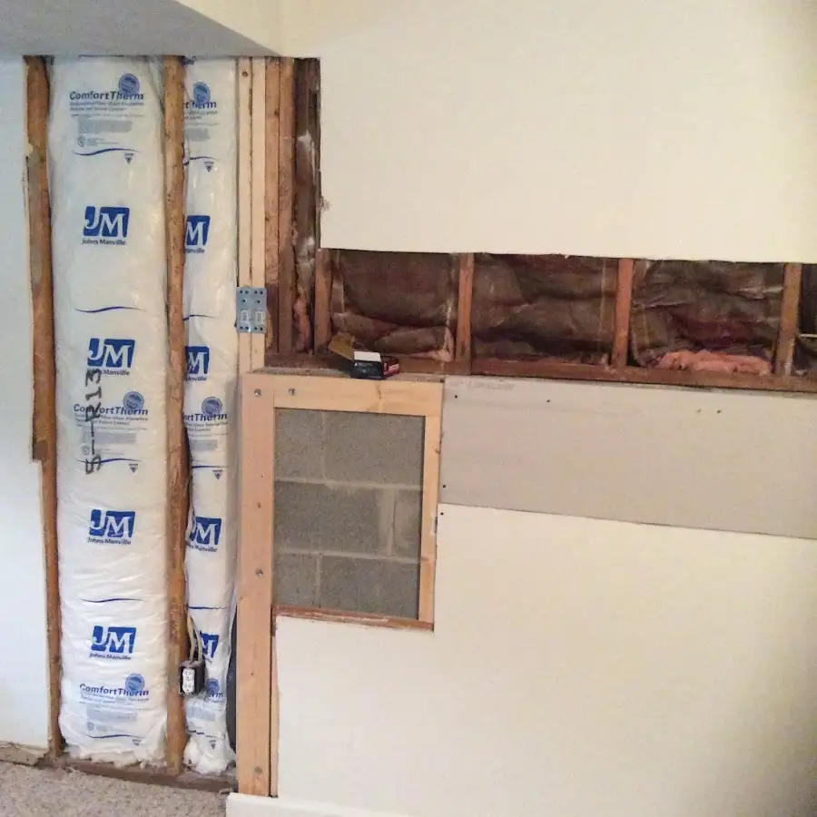 Wall insulation replacement during Odor Removal & Deodorization in Neshannock